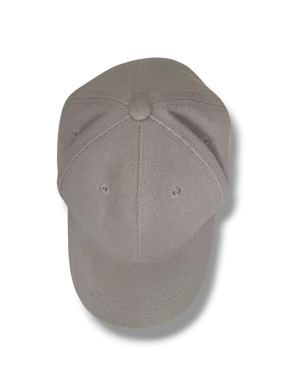 Kids Boys Baseball Cap Hat Light Gray Grey Adjustable